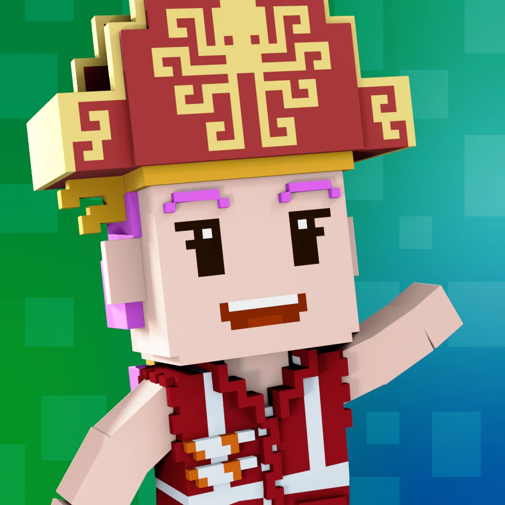 Pirate #9542 voxel render