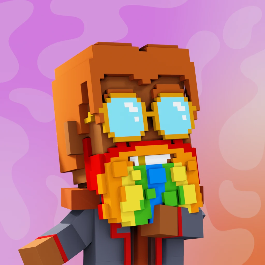 Pirate #9546 voxel render