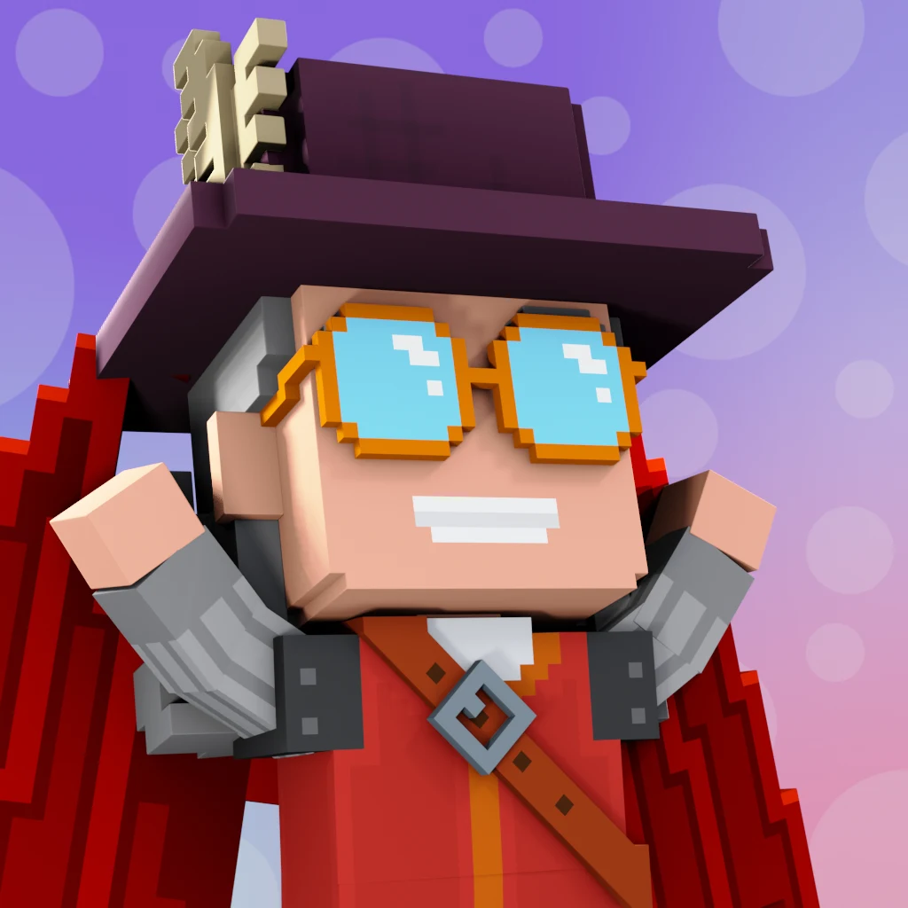 Pirate #9549 voxel render