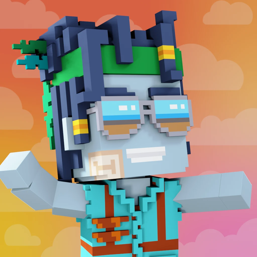 Pirate #9551 voxel render