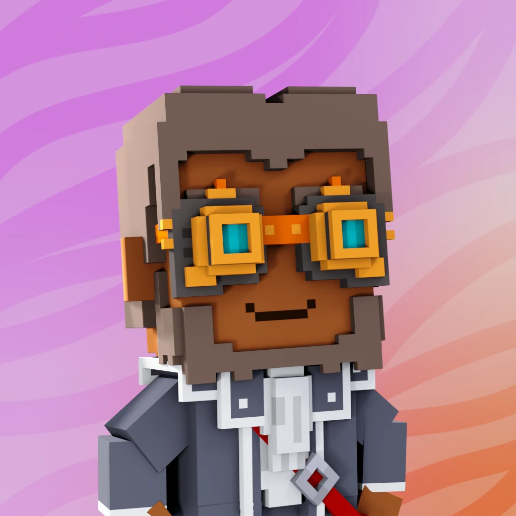 Pirate #9560 voxel render