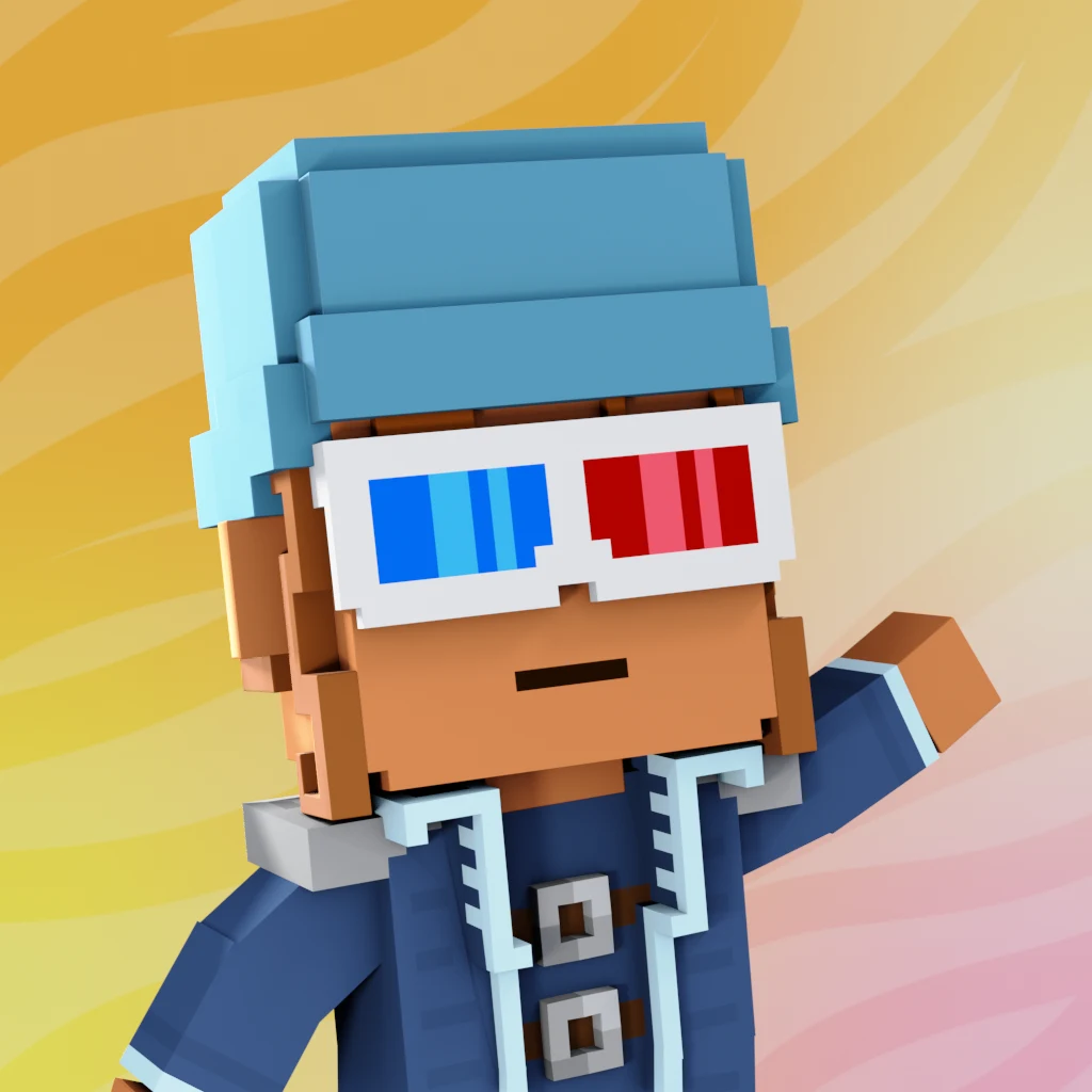 Pirate #9563 voxel render