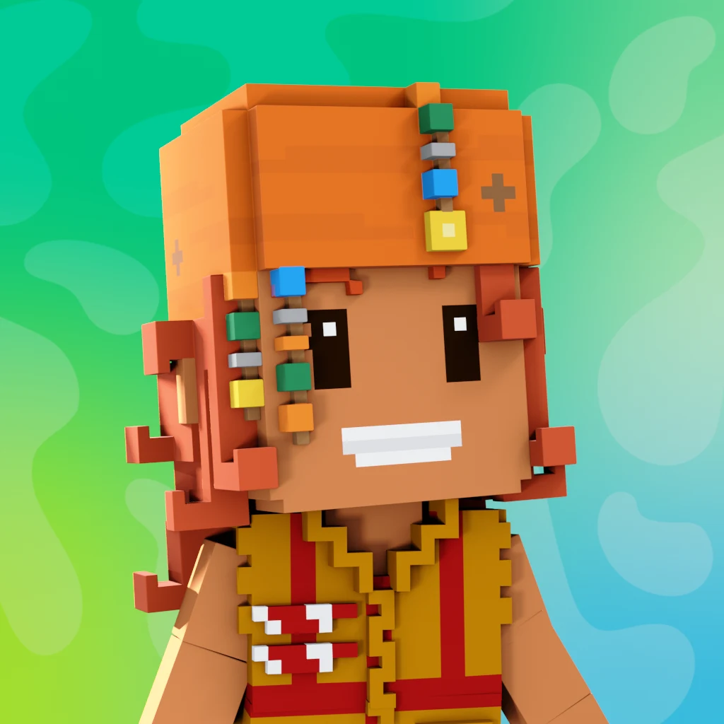 Pirate #9572 voxel render