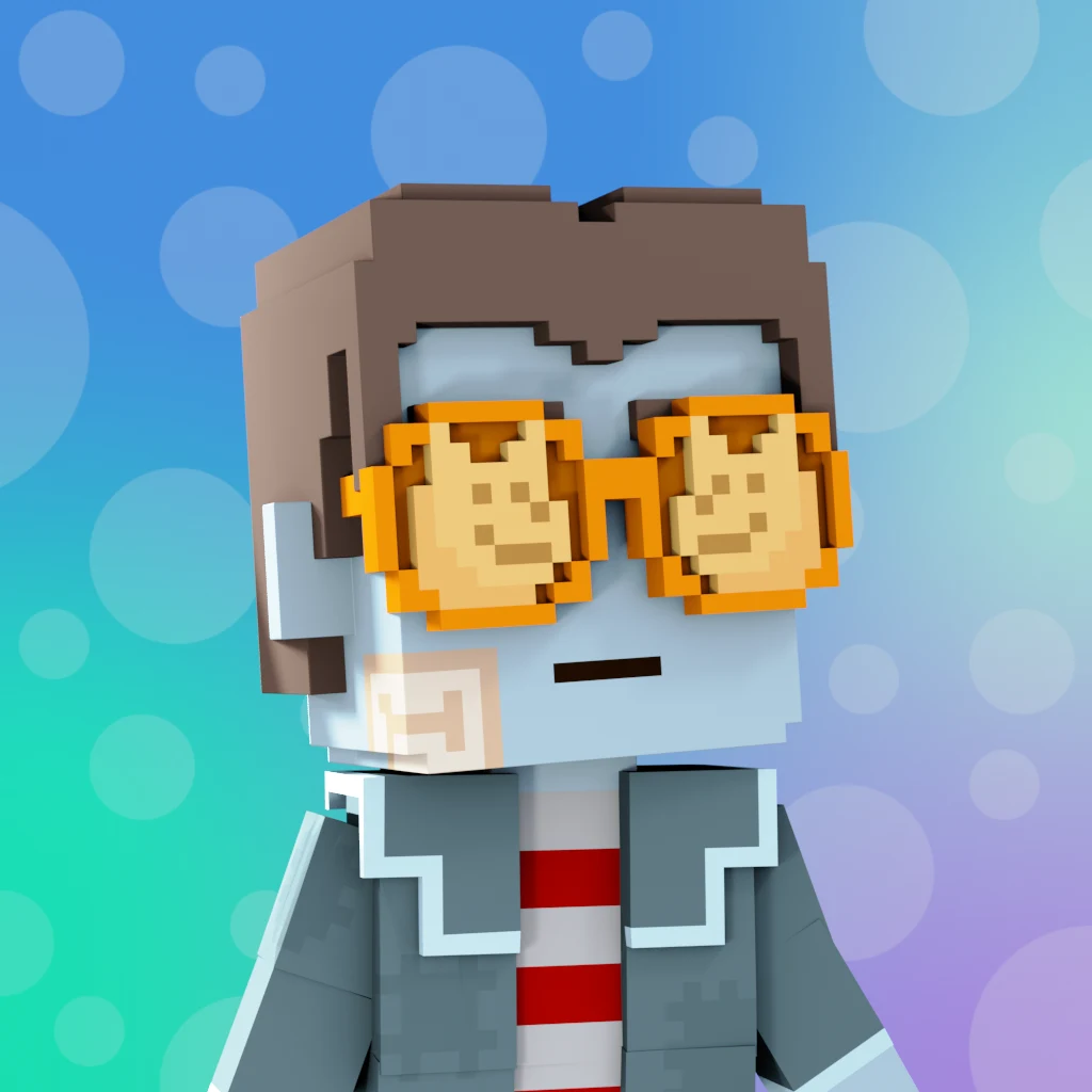Pirate #9573 voxel render