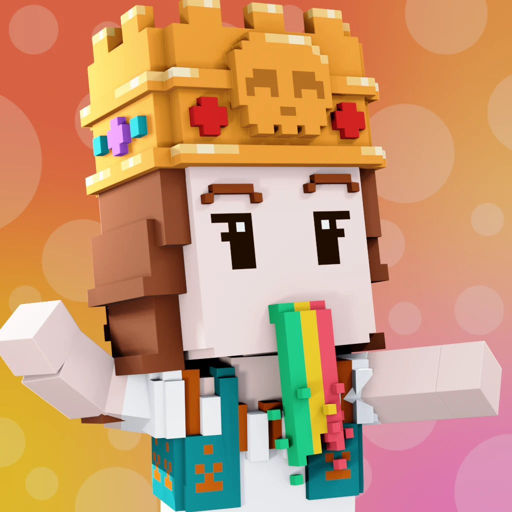 Pirate #9583 voxel render