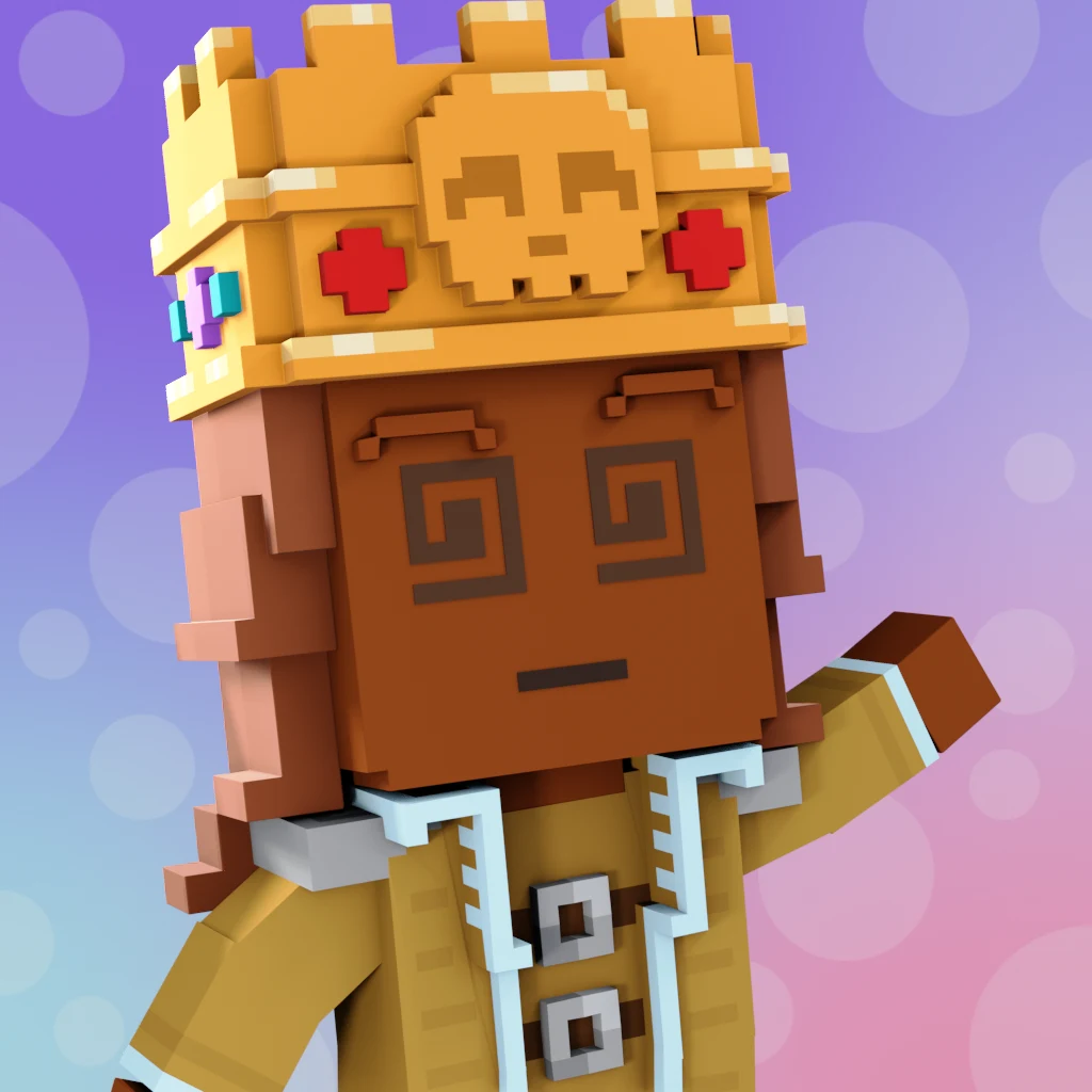 Pirate #9604 voxel render