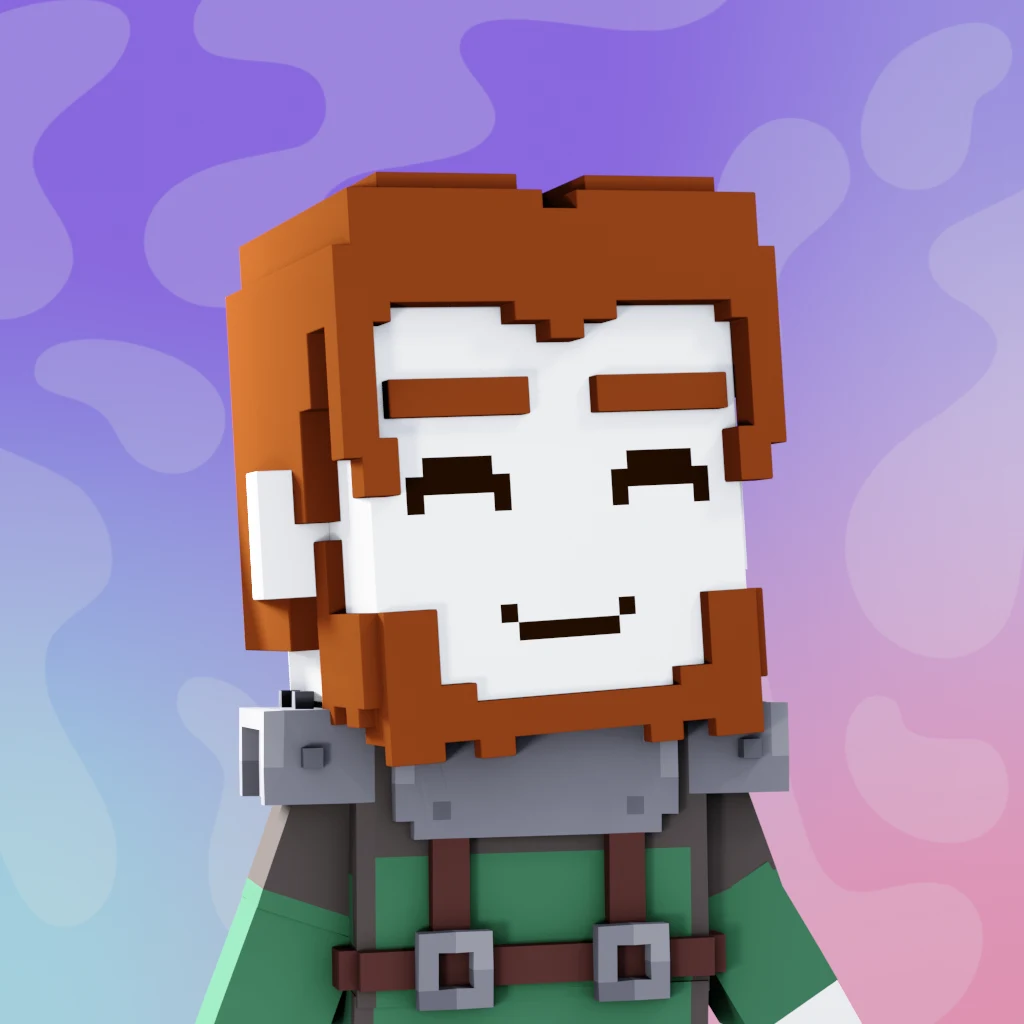 Pirate #9609 voxel render