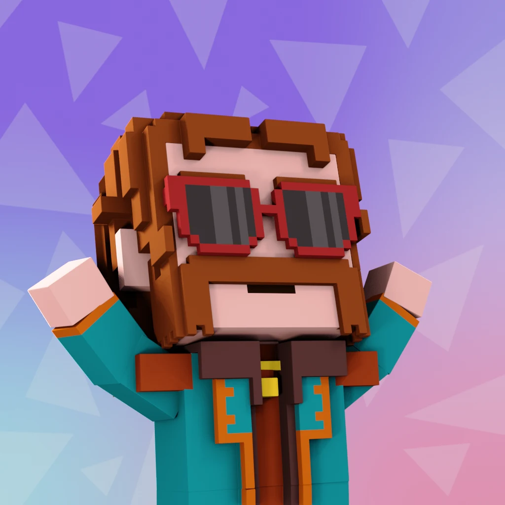 Pirate #9611 voxel render