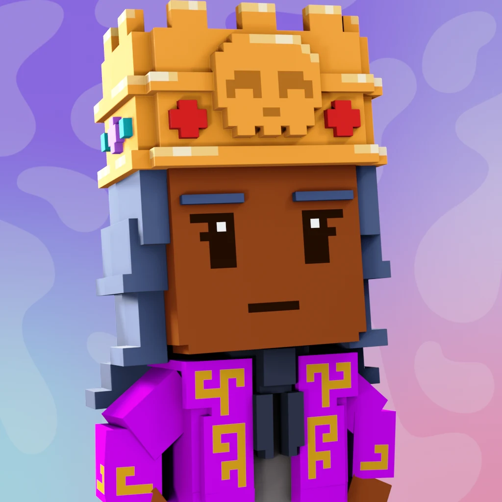 Pirate #9614 voxel render