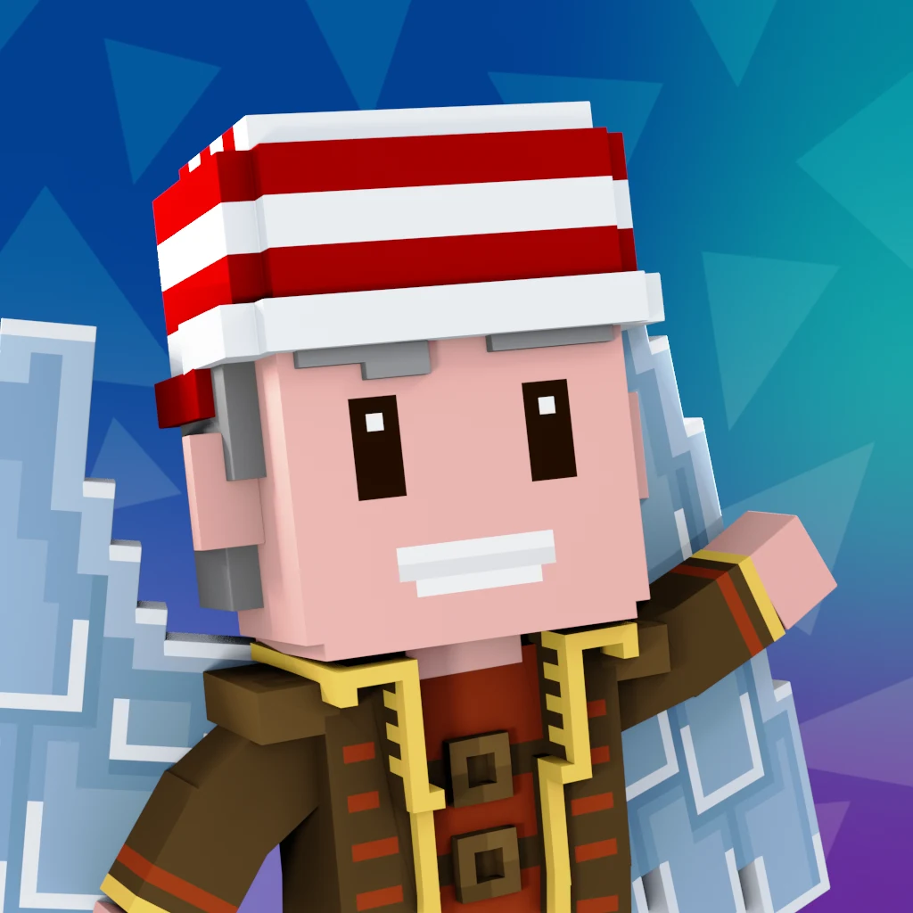 Pirate #9617 voxel render
