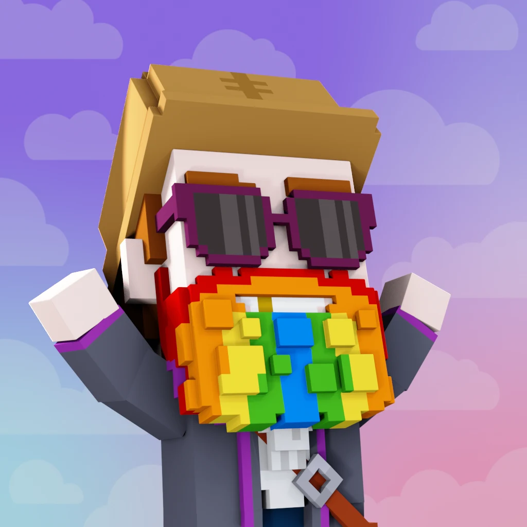 Pirate #9623 voxel render