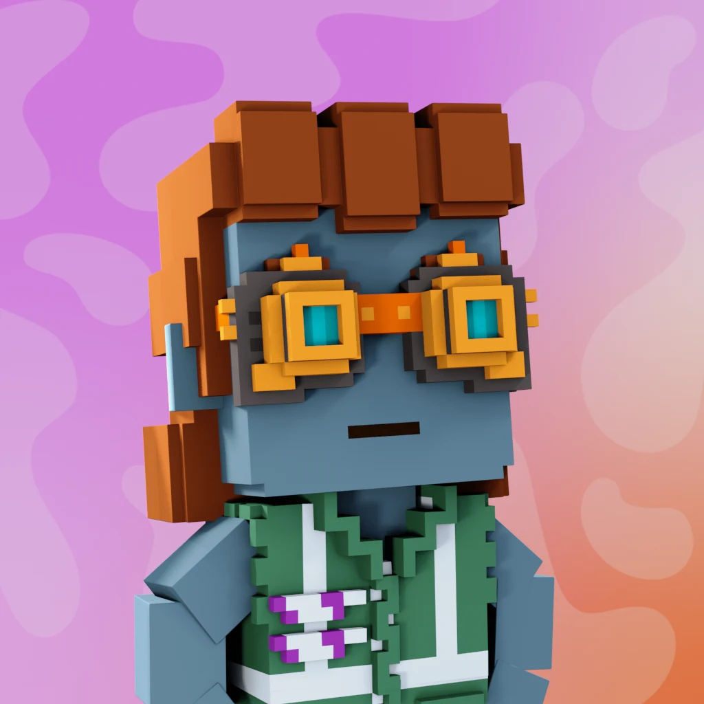 Pirate #9624 voxel render