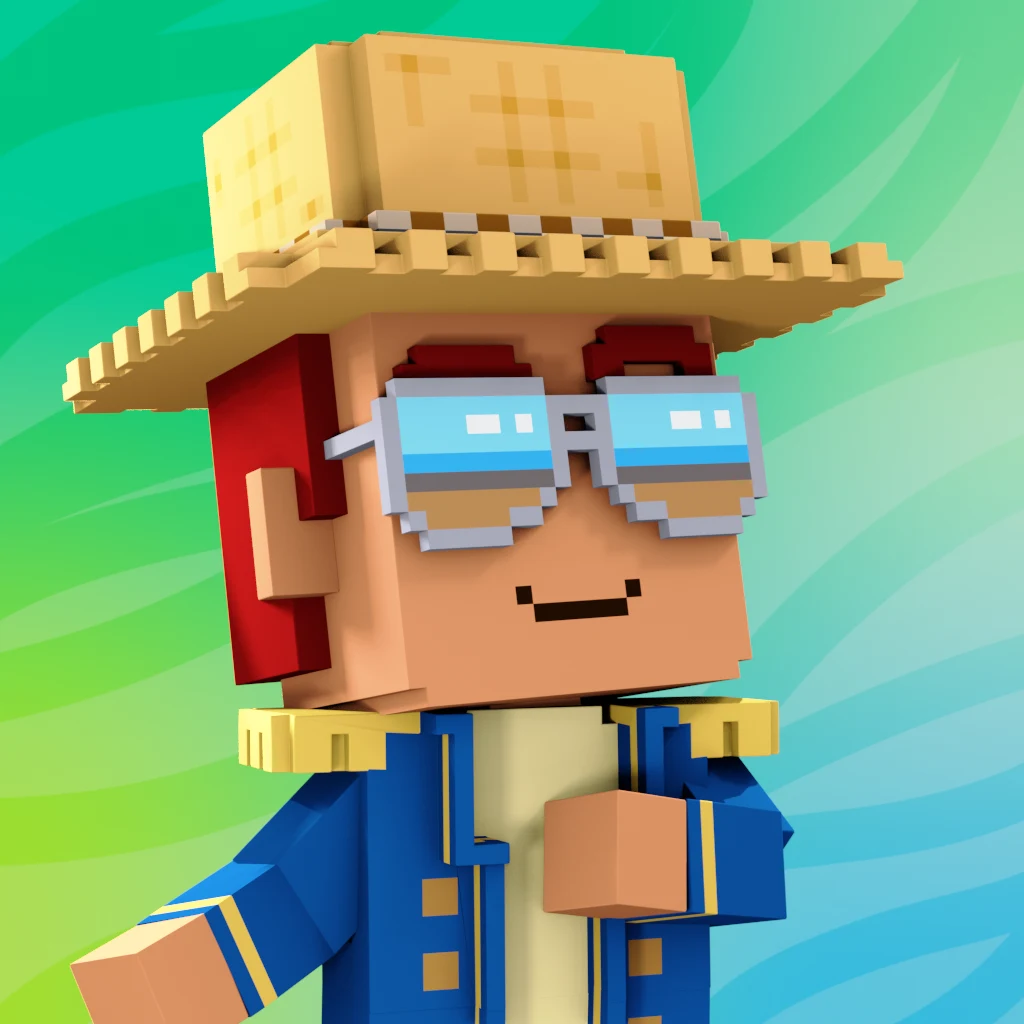 Pirate #9625 voxel render