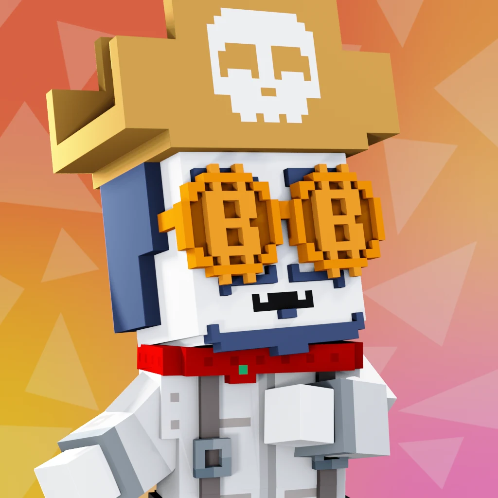 Pirate #963 voxel render