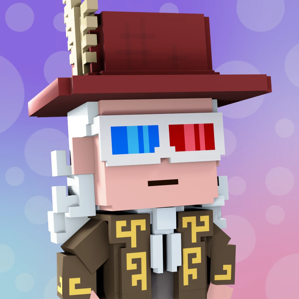 Pirate #9646 voxel render
