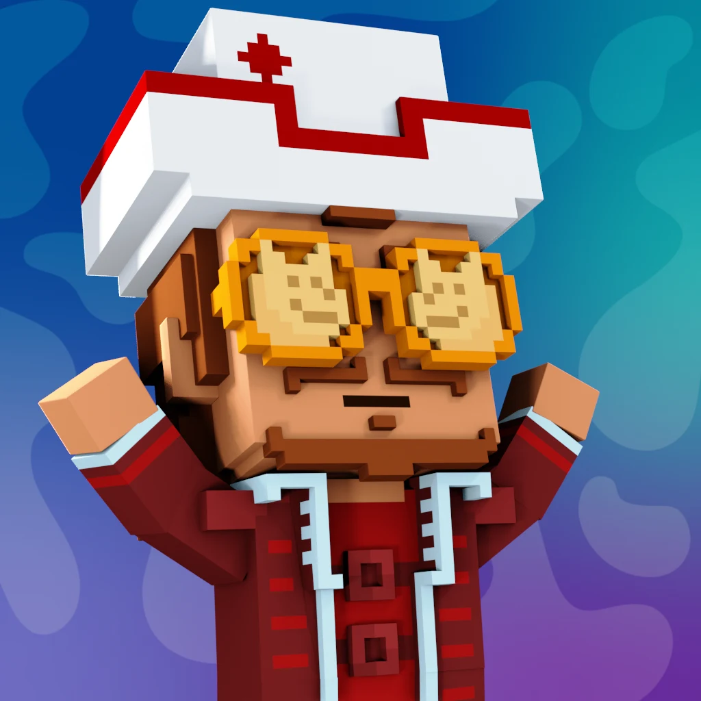 Pirate #9650 voxel render