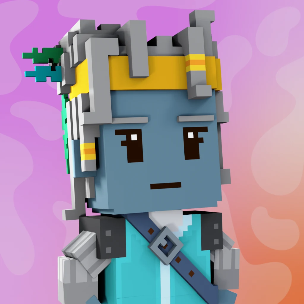 Pirate #9658 voxel render