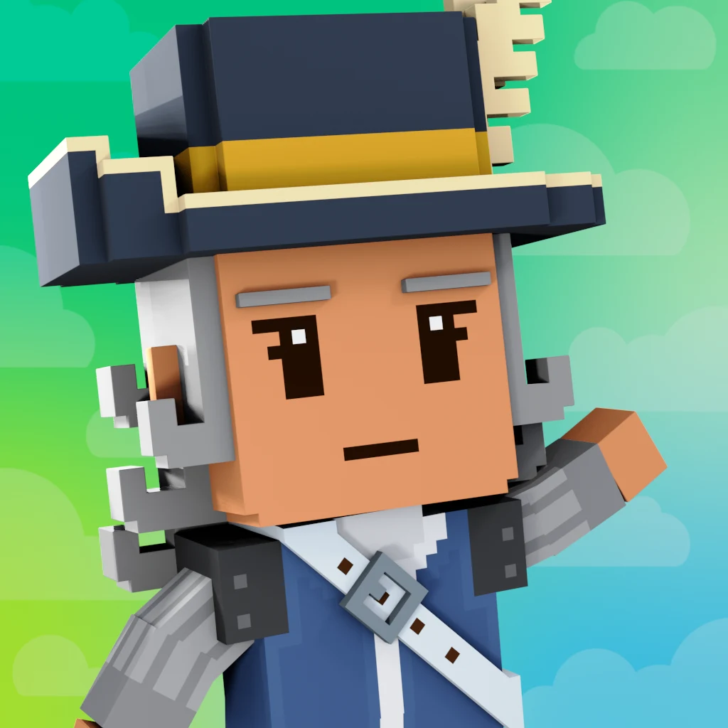 Pirate #966 voxel render