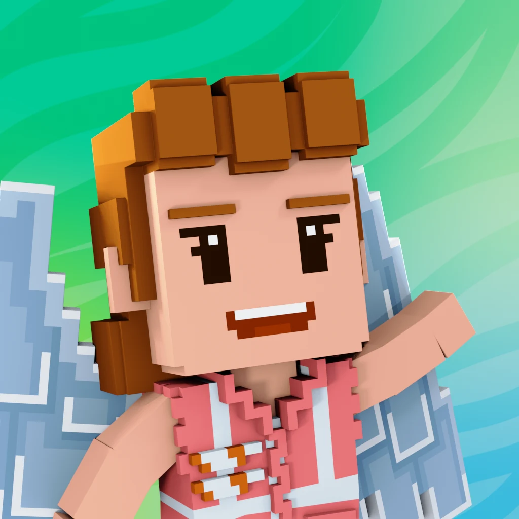 Pirate #9675 voxel render