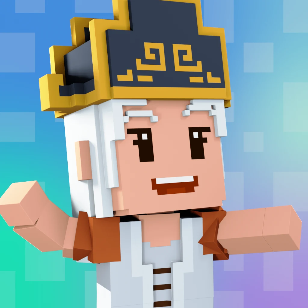 Pirate #9678 voxel render