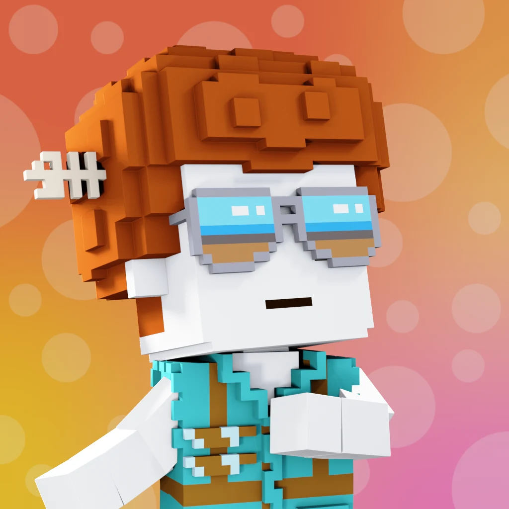 Pirate #9679 voxel render