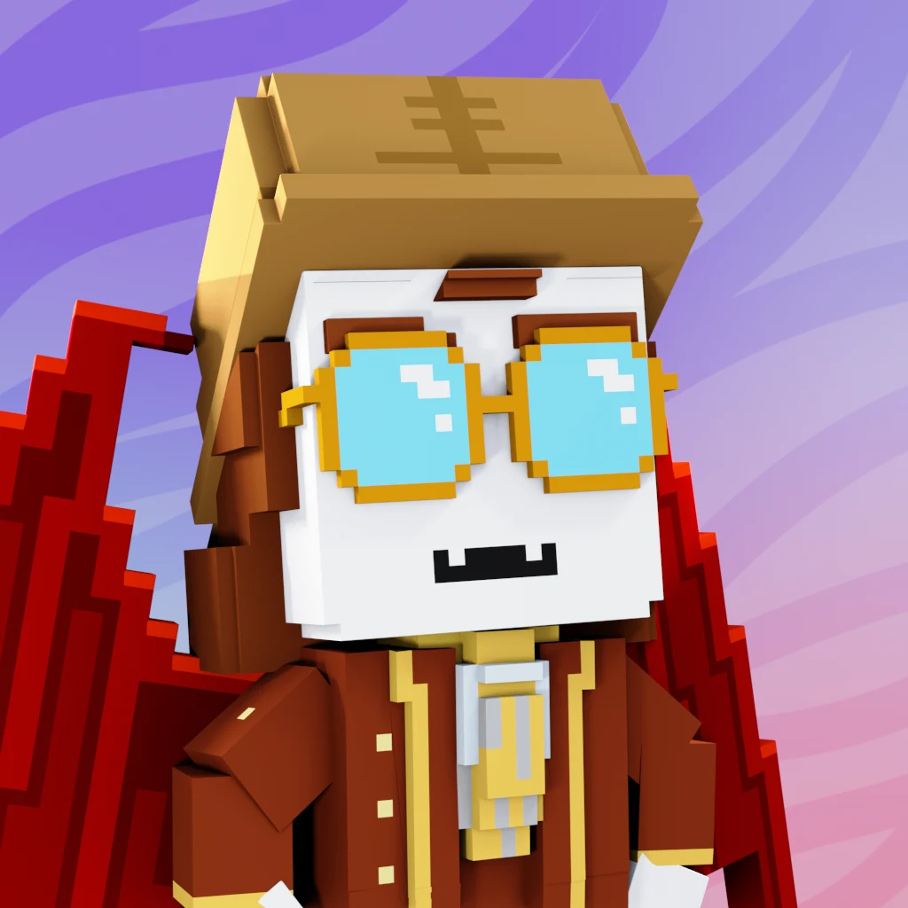 Pirate #9688 voxel render