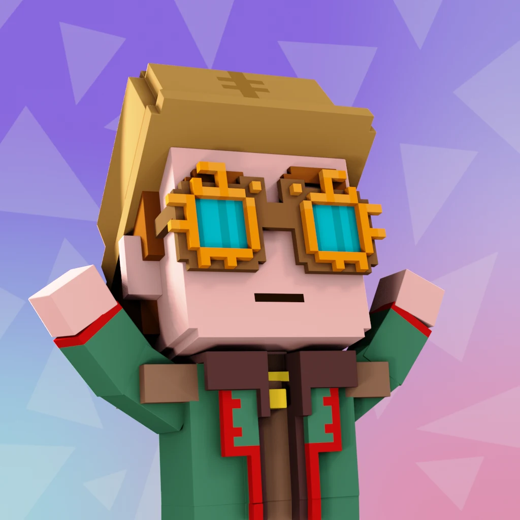 Pirate #9690 voxel render
