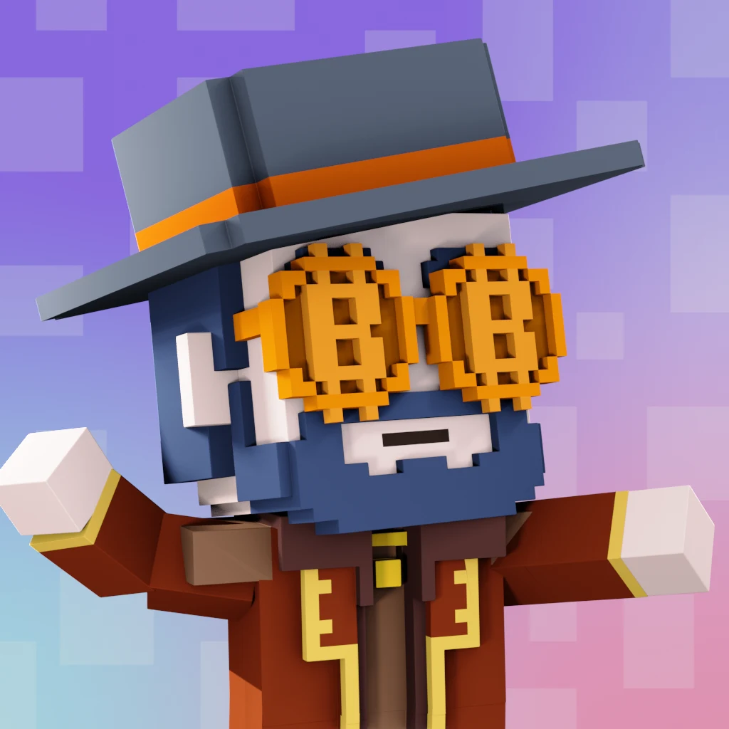 Pirate #9691 voxel render