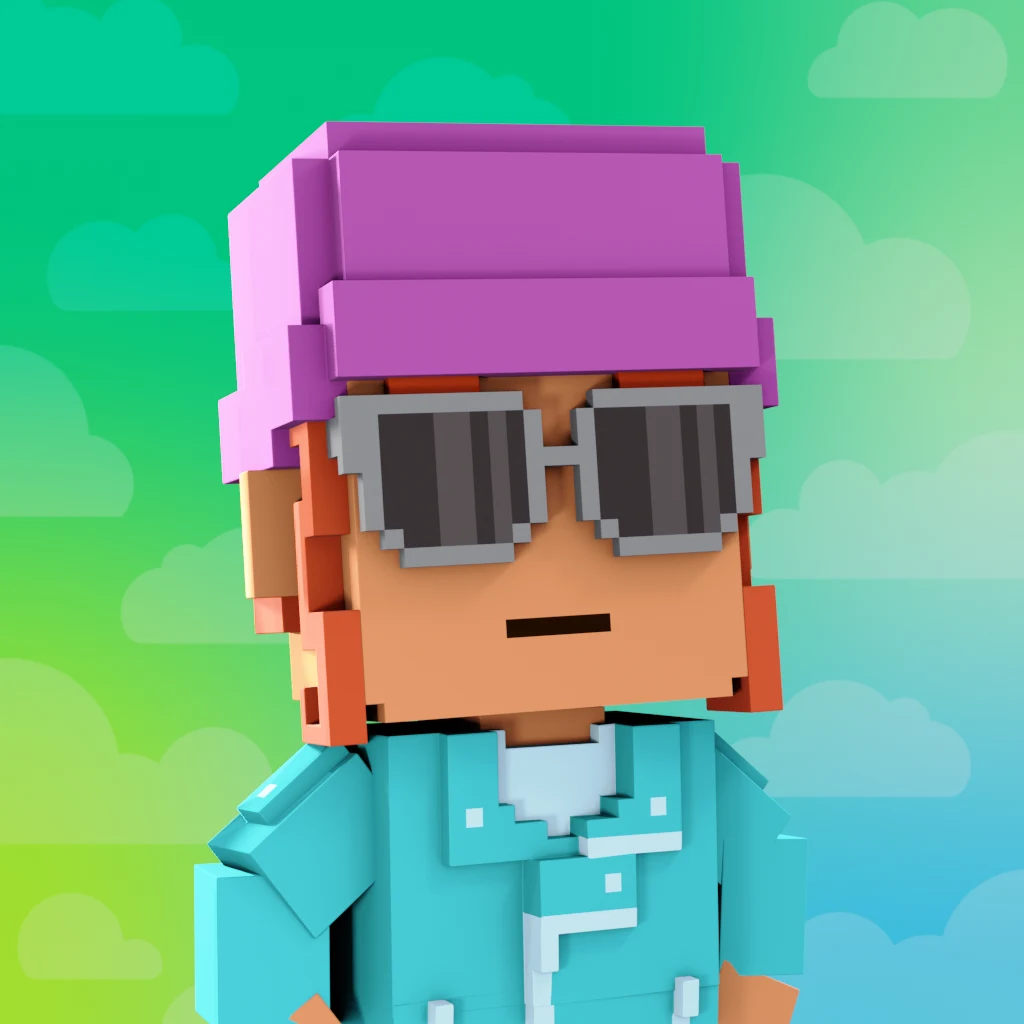 Pirate #9697 voxel render