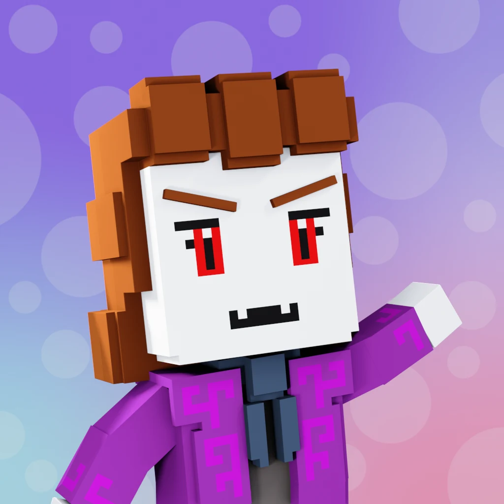 Pirate #970 voxel render