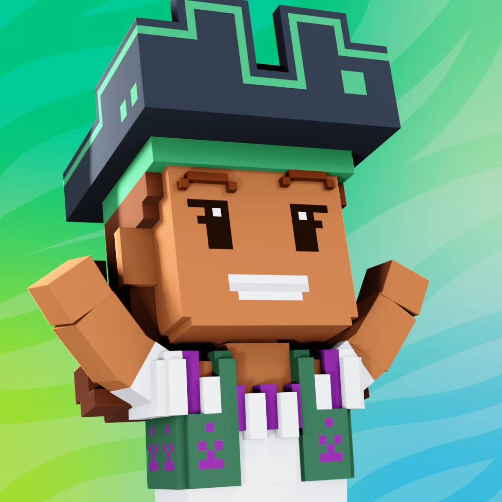 Pirate #9710 voxel render