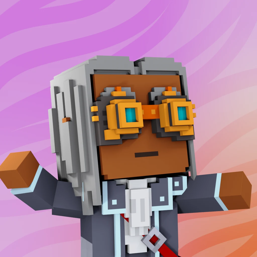 Pirate #9714 voxel render