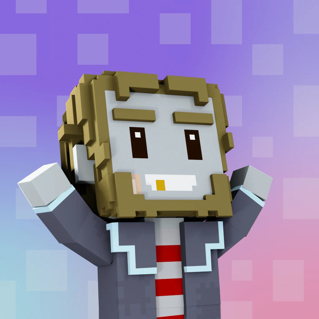 Pirate #9720 voxel render