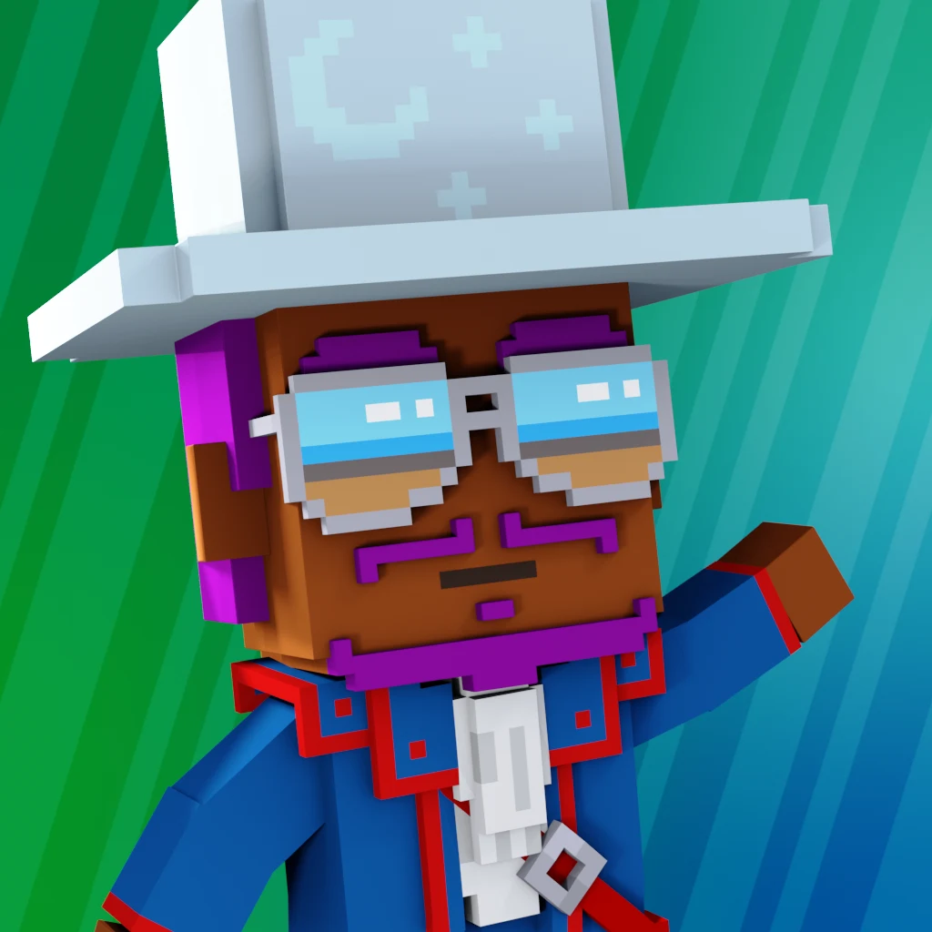 Pirate #9730 voxel render