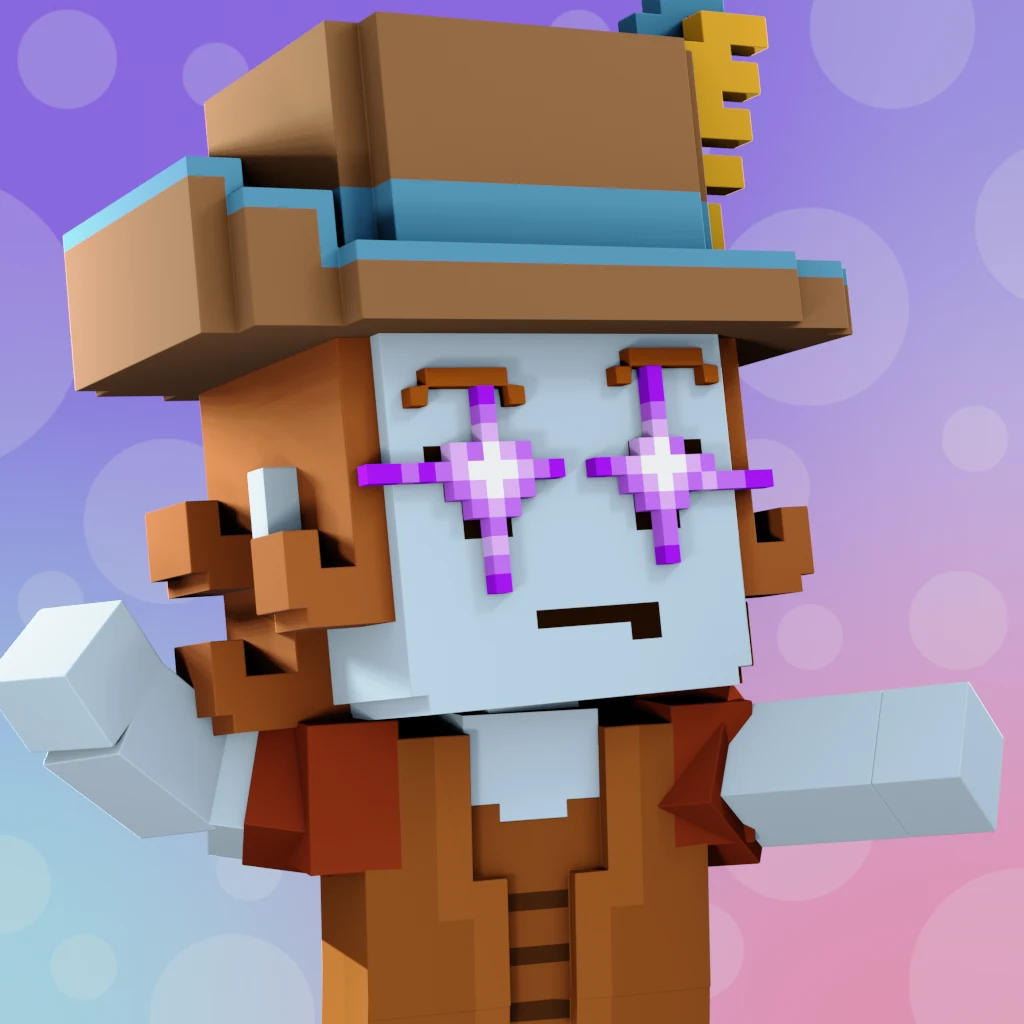 Pirate #9737 voxel render