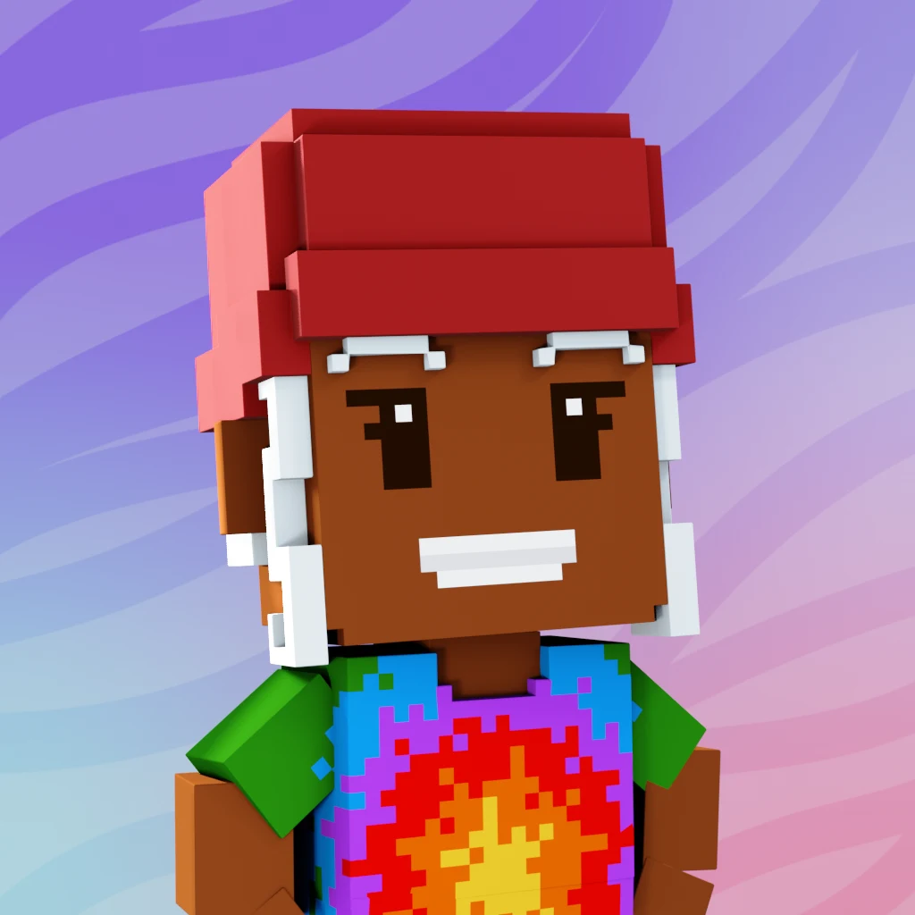 Pirate #9740 voxel render