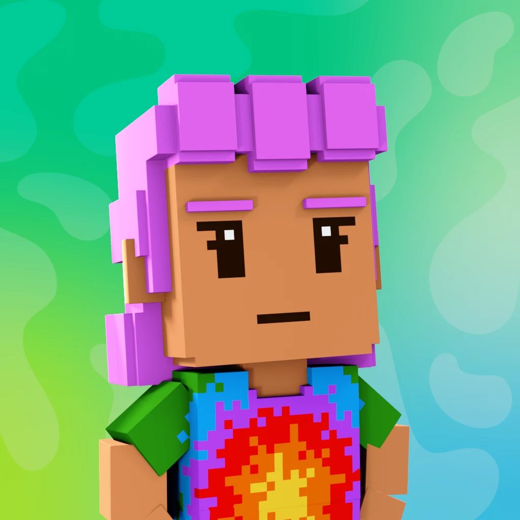 Pirate #9742 voxel render