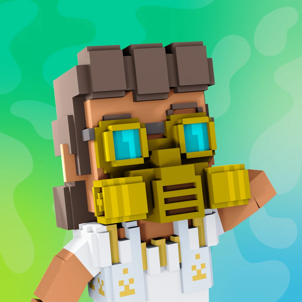 Pirate #9748 voxel render