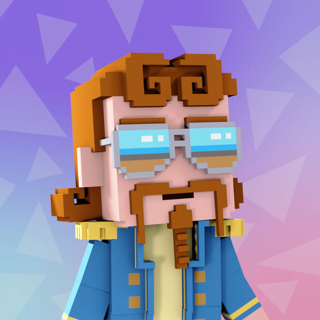 Pirate #9751 voxel render