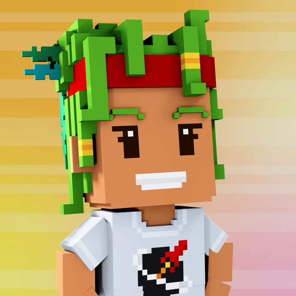 Pirate #9755 voxel render