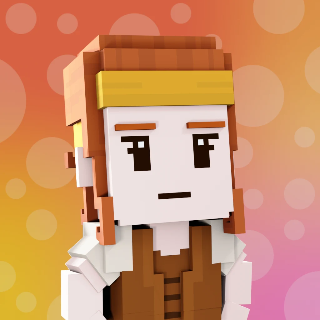 Pirate #9756 voxel render