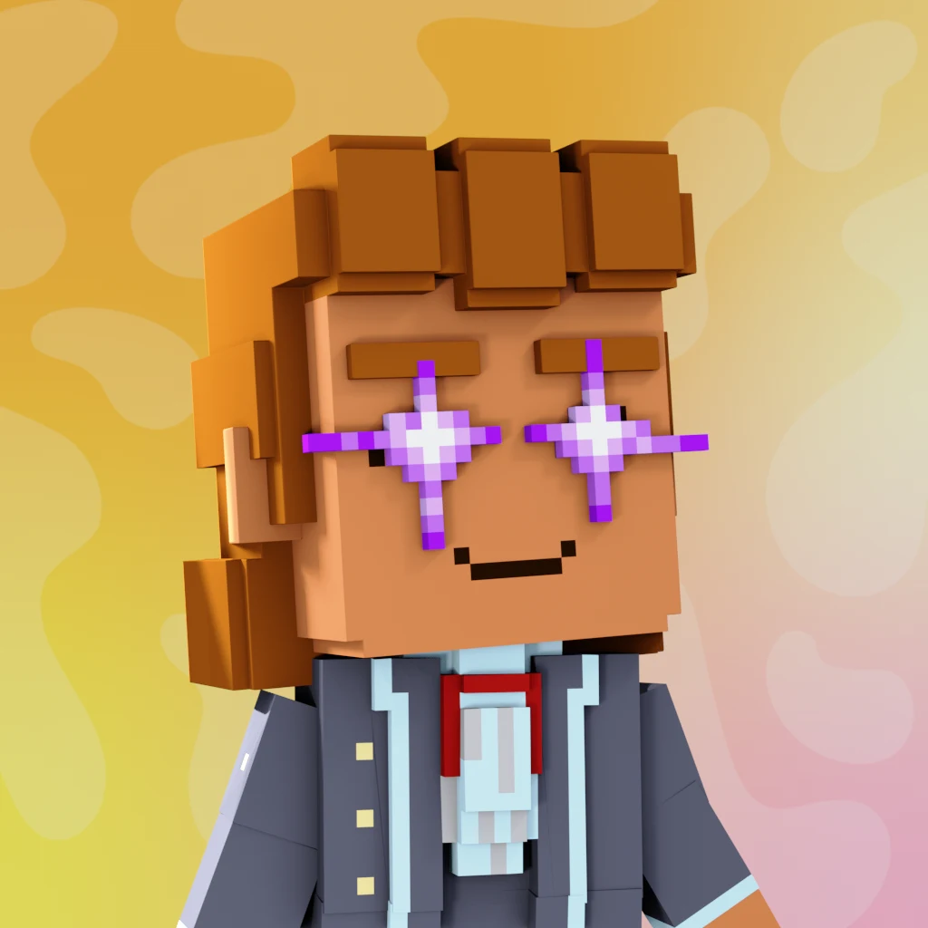Pirate #9757 voxel render