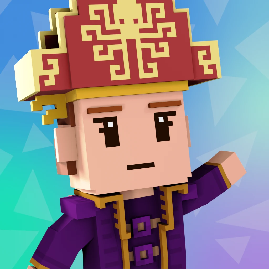 Pirate #9771 voxel render