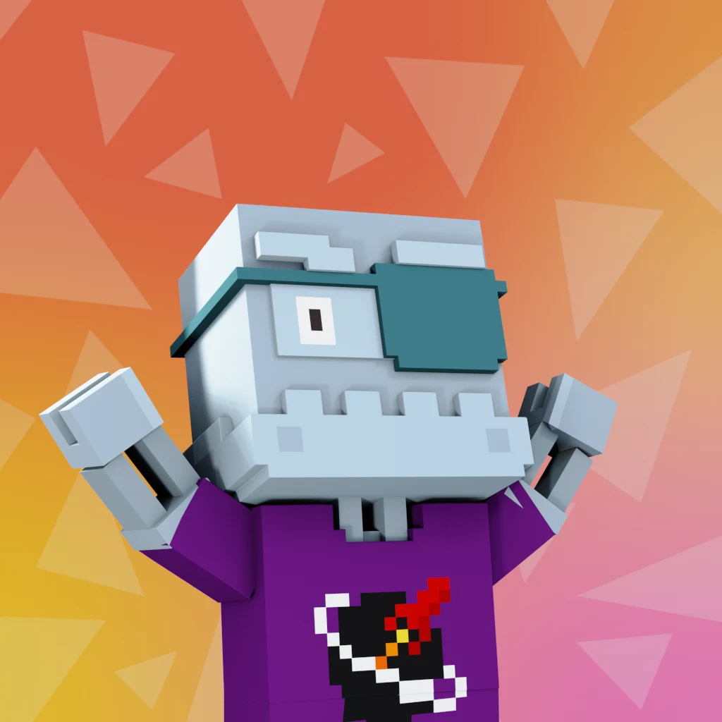 Pirate #9773 voxel render