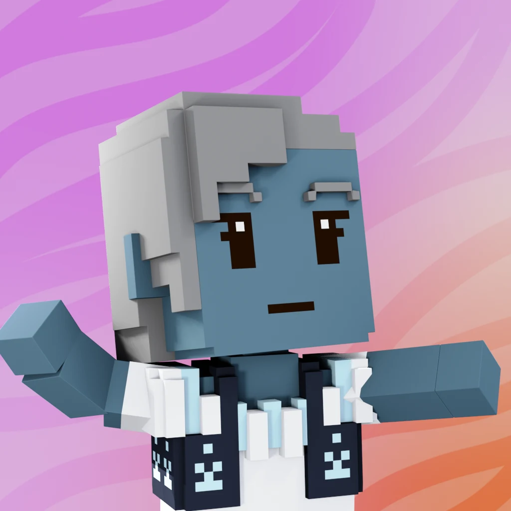 Pirate #9776 voxel render