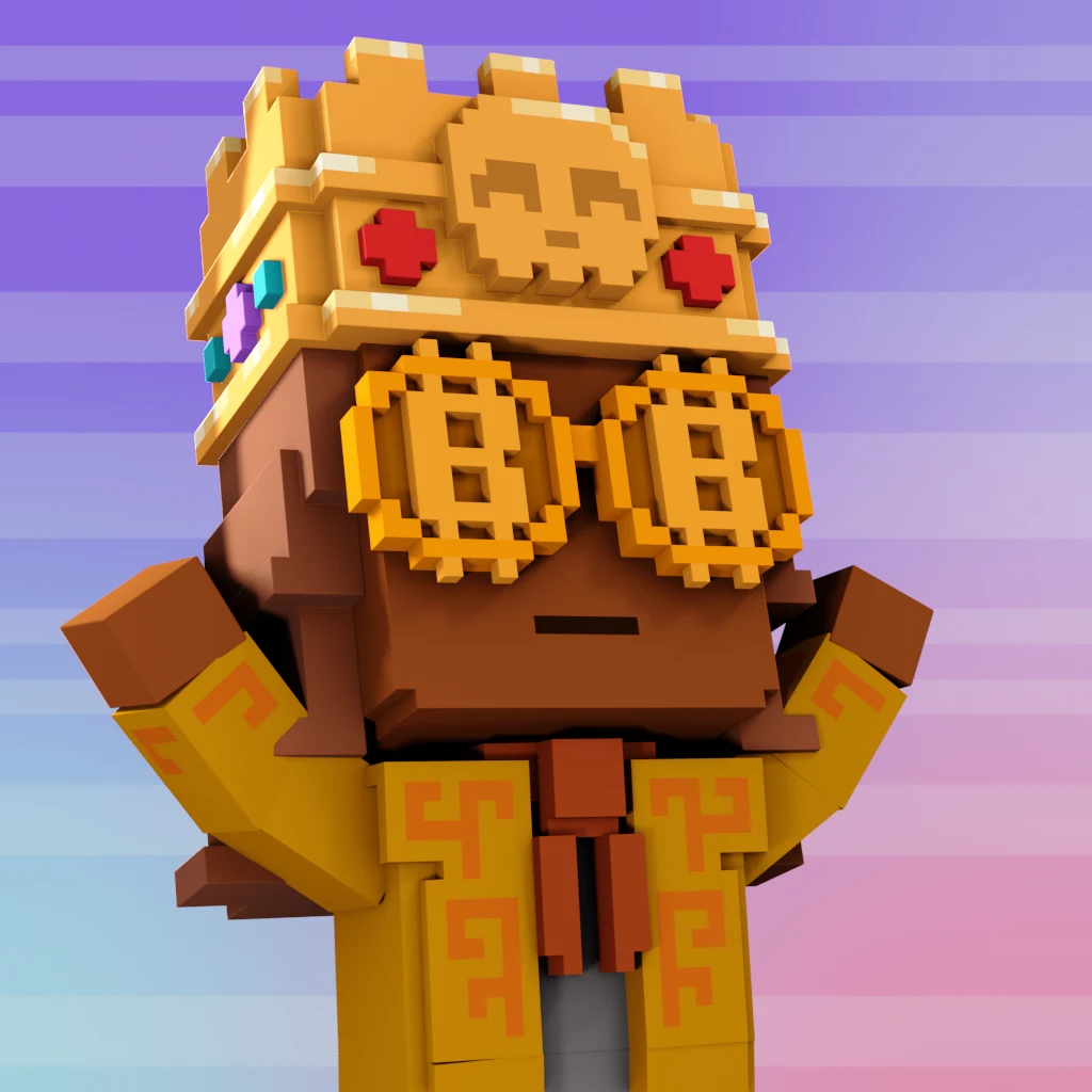 Pirate #978 voxel render