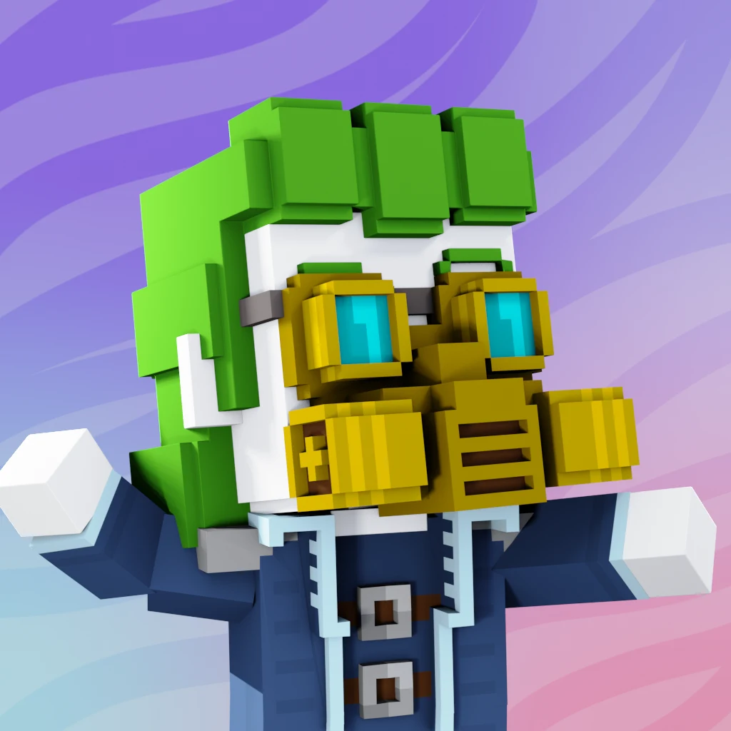 Pirate #9781 voxel render
