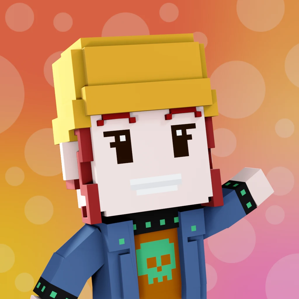Pirate #9792 voxel render