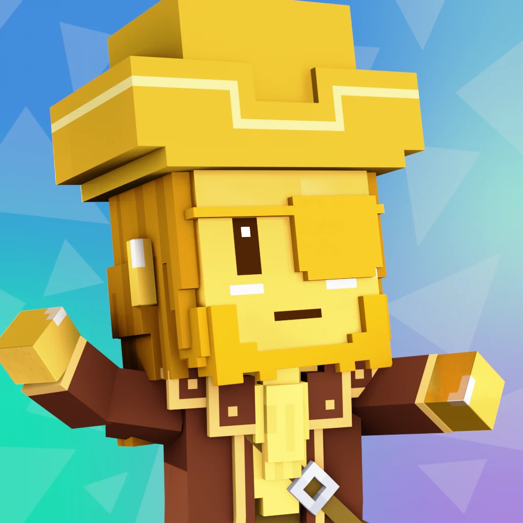 Pirate #9797 voxel render