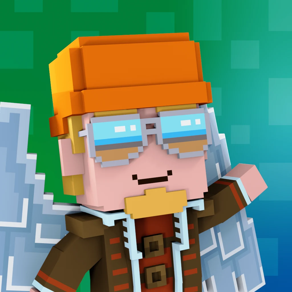 Pirate #98 voxel render